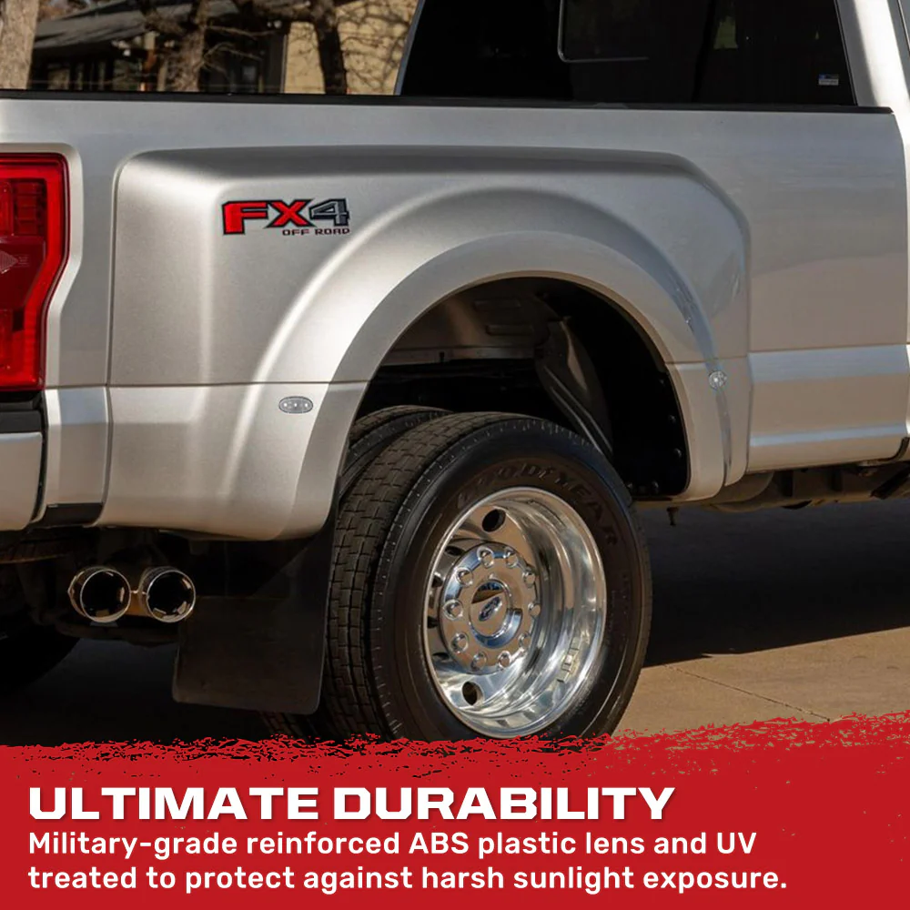 Ford 11-25 Super Duty F-350 & F-450 Fender LED Lights (4-Piece Set) - Multiple Lens & Colors - Image 21