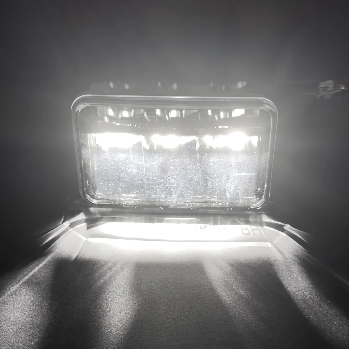 Ford Super Duty 17-21 Ultra Bright White LED Fog Lights (Replaces Factory Fog Lights) - Smoked Black - Image 2