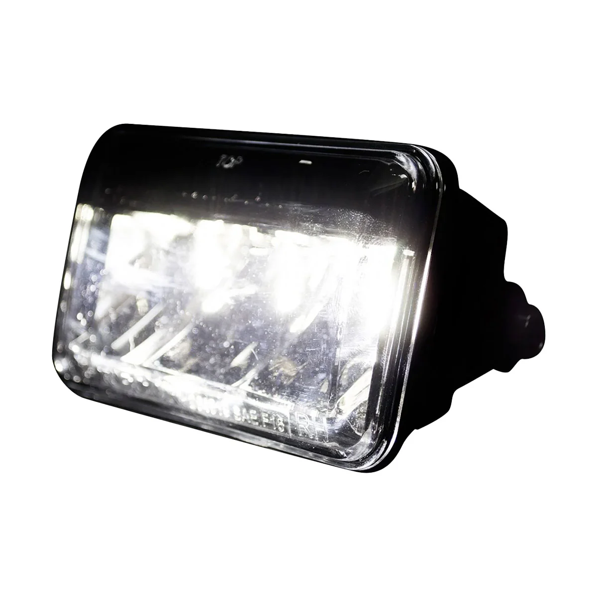 Ford Super Duty 17-21 Ultra Bright White LED Fog Lights (Replaces Factory Fog Lights) - Smoked Black - Image 3
