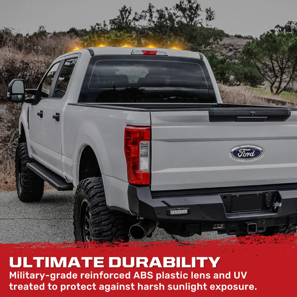 Ford Super Duty 17-22 5-PC Cab Roof Light Set 2-Way Front & Rear Facing Ultra High-Power LEDs (Replaces Factory/OEM Cab Lights Only) - Multiple Options - Image 48