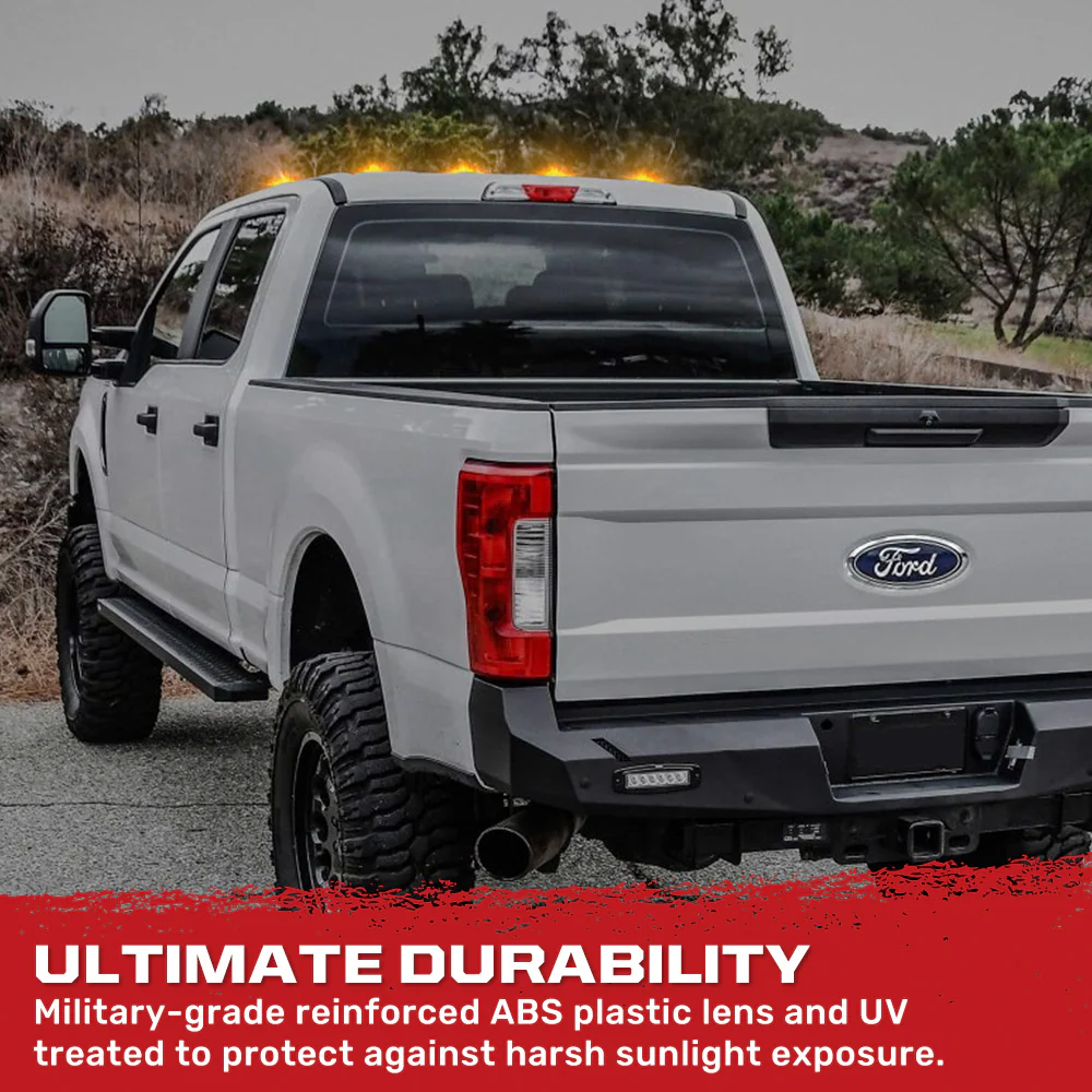 Ford Super Duty 17-22 5-PC Cab Roof Light Set 2-Way Front & Rear Facing Ultra High-Power LEDs (Replaces Factory/OEM Cab Lights Only) - Multiple Options - Image 61