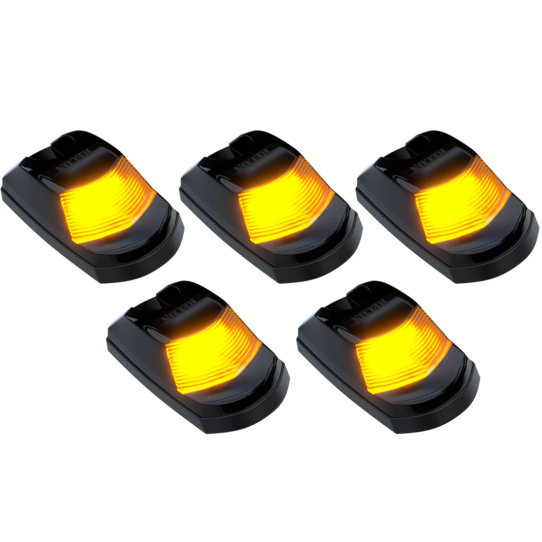 Ford Super Duty 17-22 (5-Piece) Cab Roof Light Kit Strobe LED White & Amber - Multiple Lens - Image 30