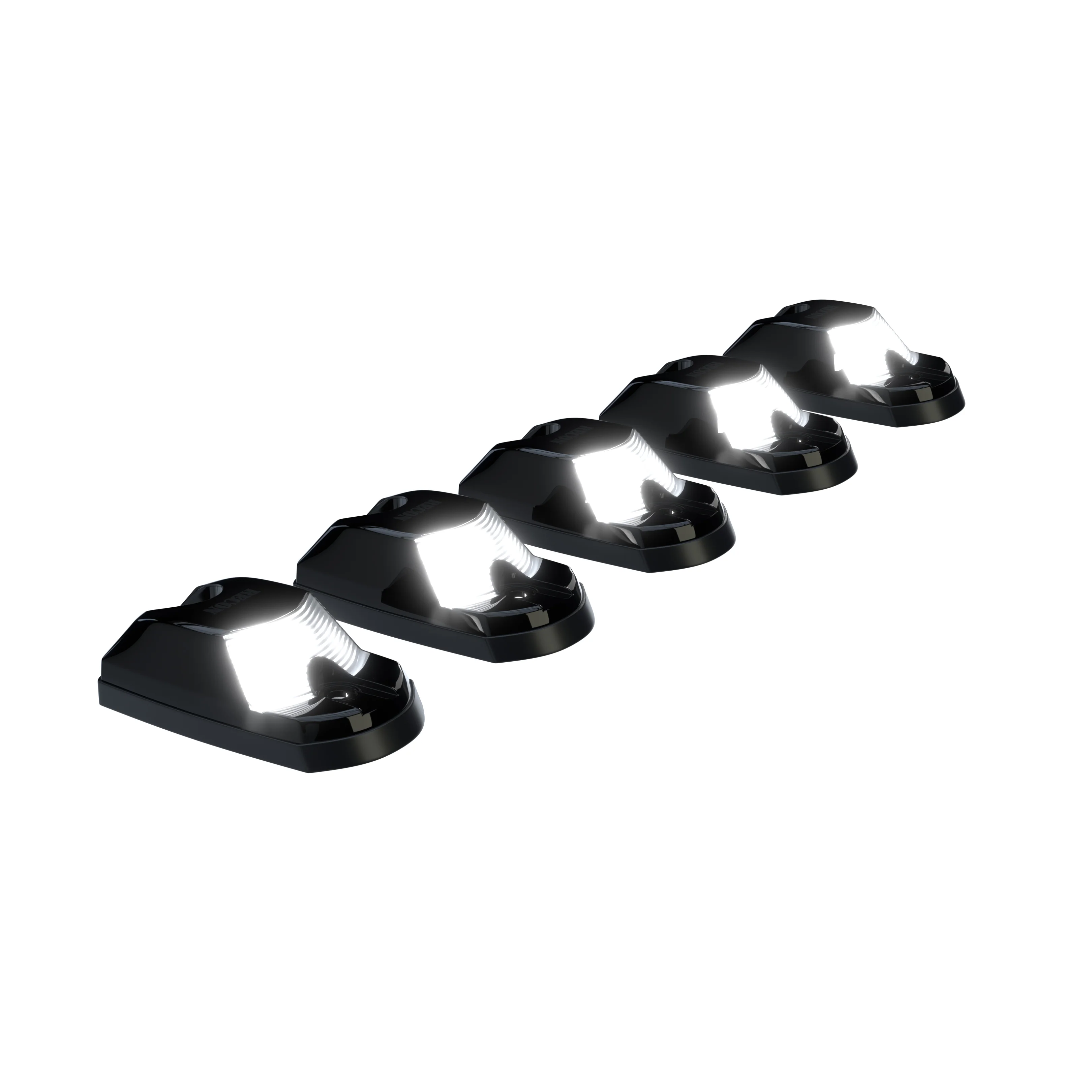 Ford Super Duty 17-22 (5-Piece) Cab Roof Light Kit Strobe LED White & Amber - Multiple Lens - Image 9