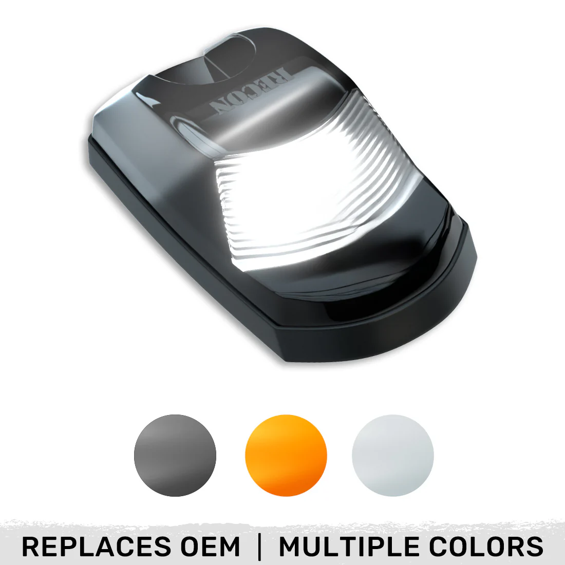 Ford Super Duty 17-22 Single 1-Piece Cab Roof Light 2-Way Front & Rear Facing Ultra High-Power LEDs (Replaces Factory/OEM Cab Roof Lights Only) - Multiple Options - Image 3