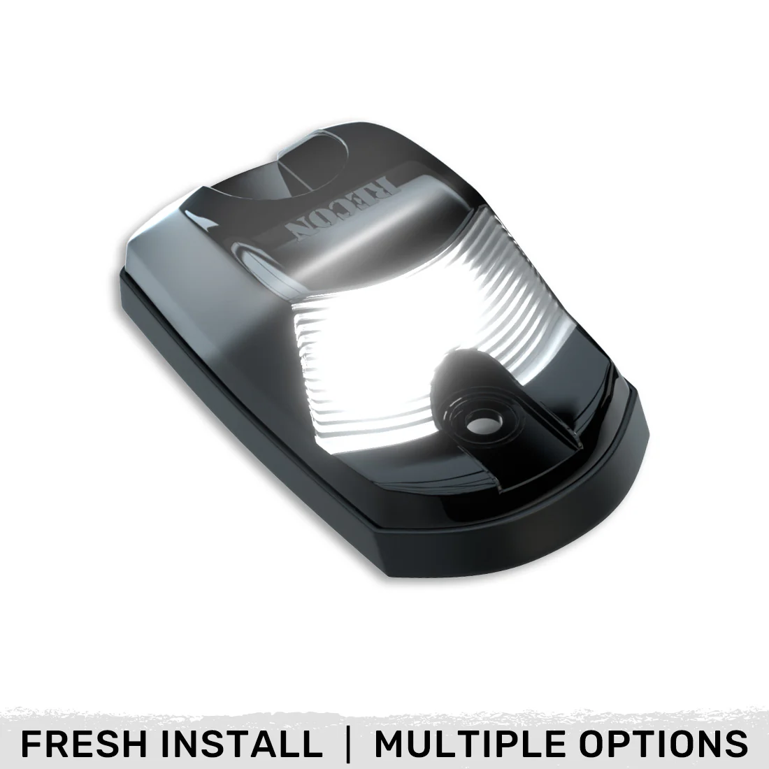 Ford Super Duty 17-25 Single 1-Piece Cab Roof Light 2-Way Front & Rear Facing Ultra High-Power LEDs Multiple Lens & Colors