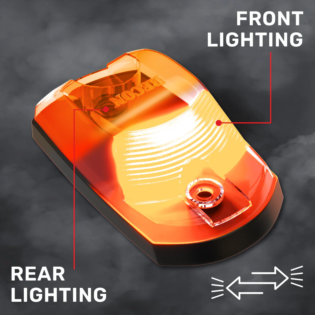 Ford Super Duty 17-25 5-Piece Cab Roof Light Set 2-Way Front & Rear Facing Ultra High-Power LEDs Multiple Lens & Colors - (ATTN: For models that DID NOT come with factory cab roof lights) - Image 52
