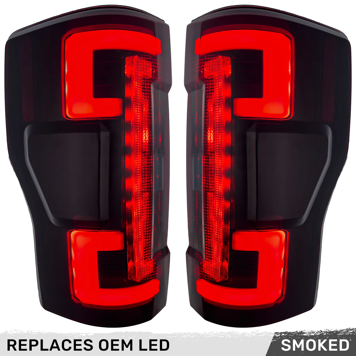 Ford Super Duty 20-22 Ultra Bright OLED Tail Lights (Replaces Factory/OEM LED) - Multiple Lens - Image 3