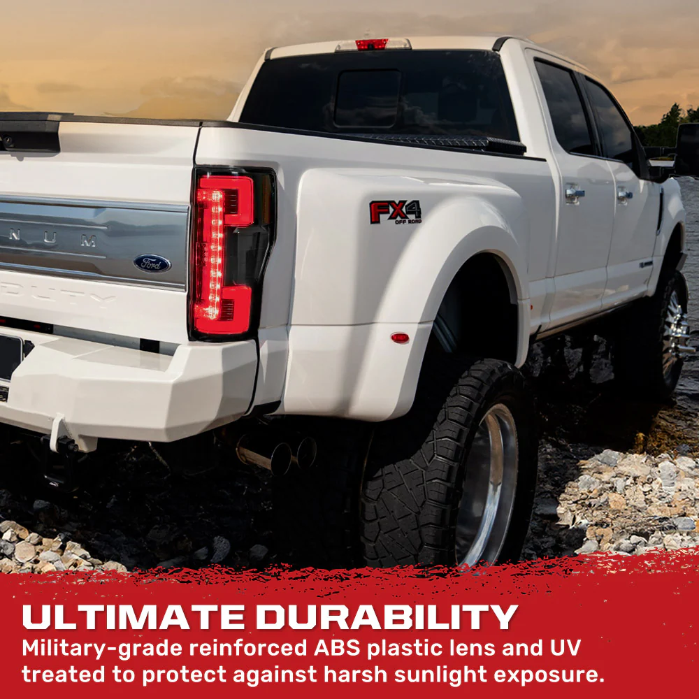 Ford Super Duty 20-22 Ultra Bright OLED Tail Lights (Replaces Factory/OEM LED) - Multiple Lens - Image 8