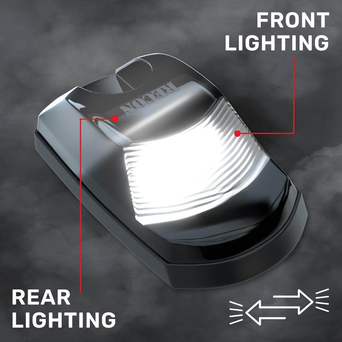 Ford Super Duty 23-25 5-PC Cab Roof Lights 2-Way Front & Rear Facing Ultra High-Power LED (Replaces Factory/OEM Cab Lights Only) - Multiple Options - Image 8