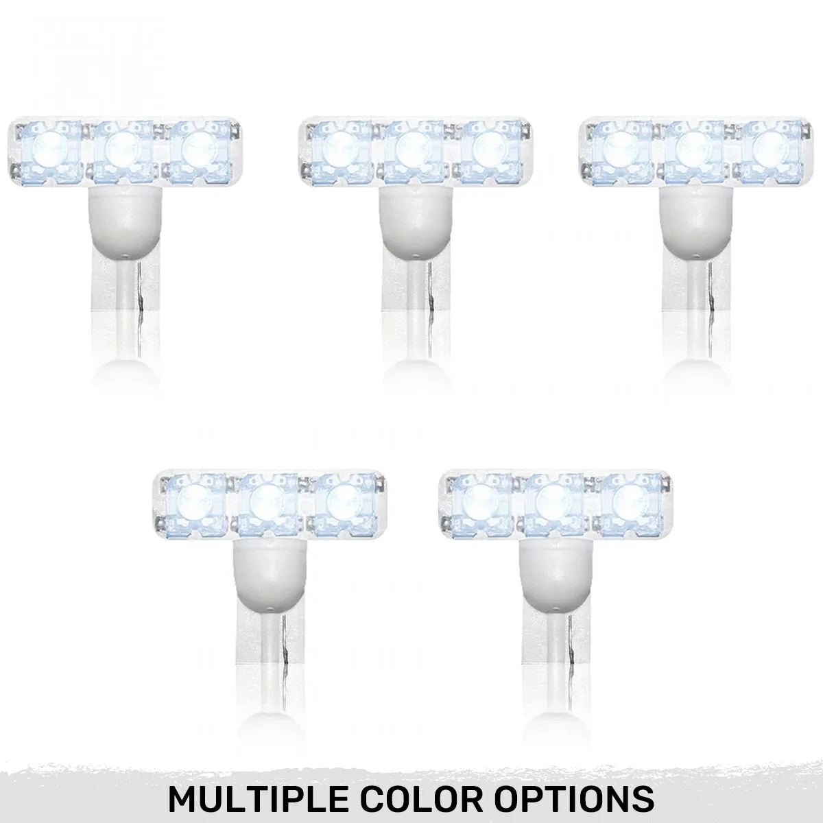 Ford Super Duty 99-16 1-Watt 5 Cab Light Bulbs LED in White or Amber - 5 Piece Kit