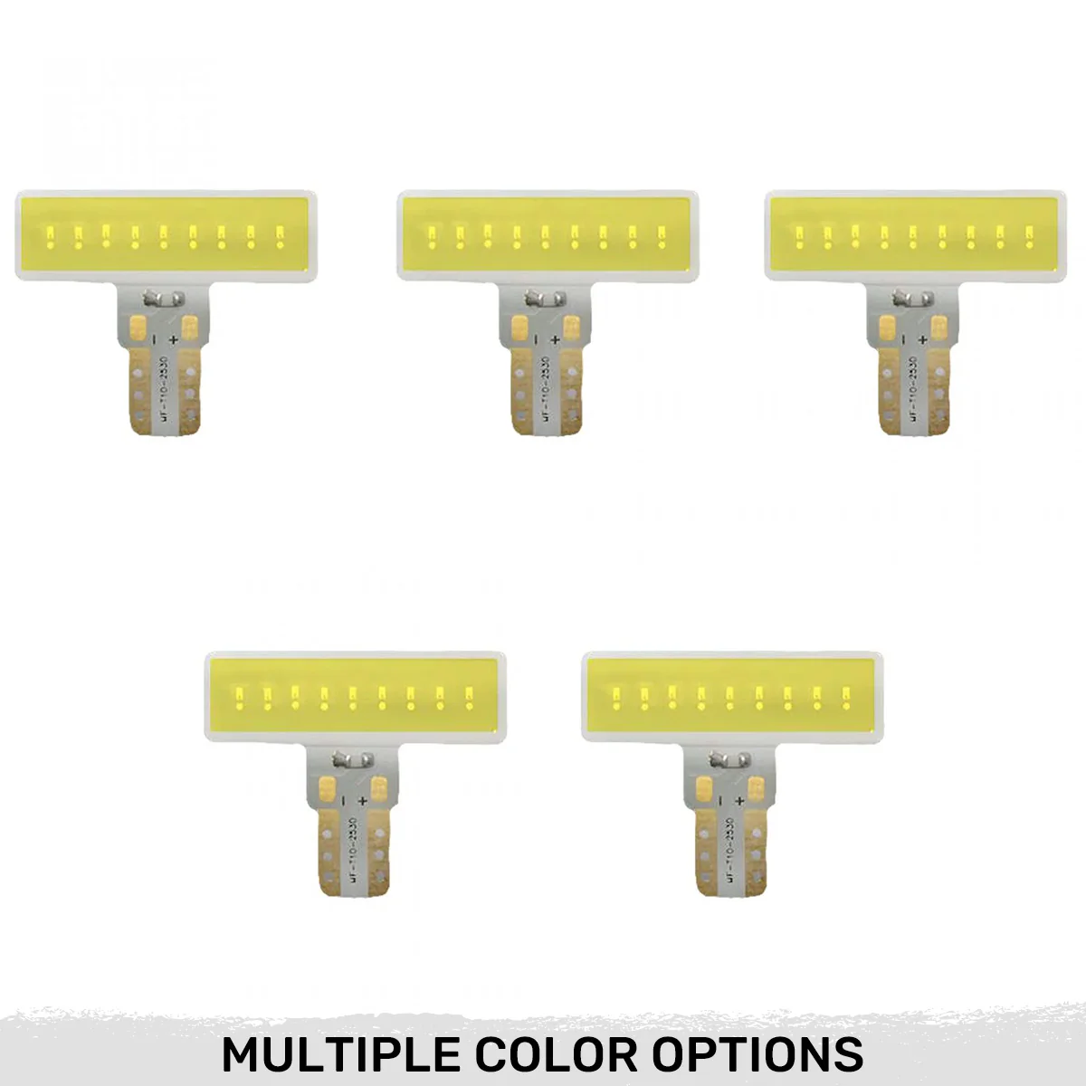 Ford Super Duty 99-16 3-Watt Cab Light Bulbs LED in White or Amber - 5 Piece Kit