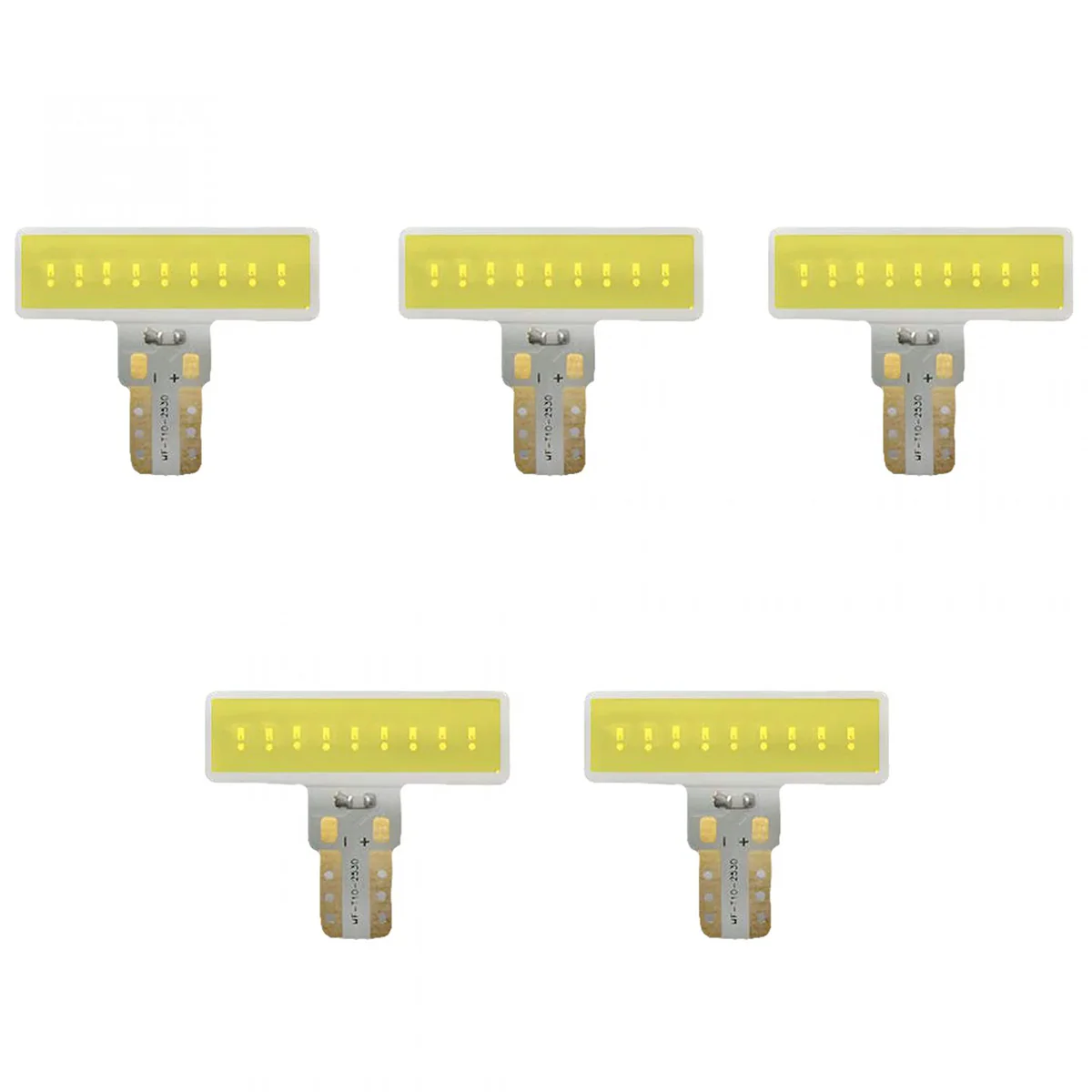 Ford Super Duty 99-16 3-Watt Cab Light Bulbs LED in White or Amber - 5 Piece Kit - Image 4
