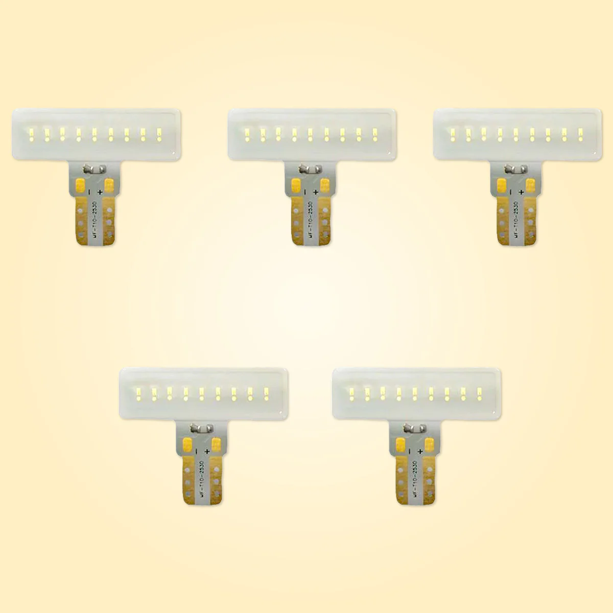 Ford Super Duty 99-16 3-Watt Cab Light Bulbs LED in White or Amber - 5 Piece Kit - Image 9