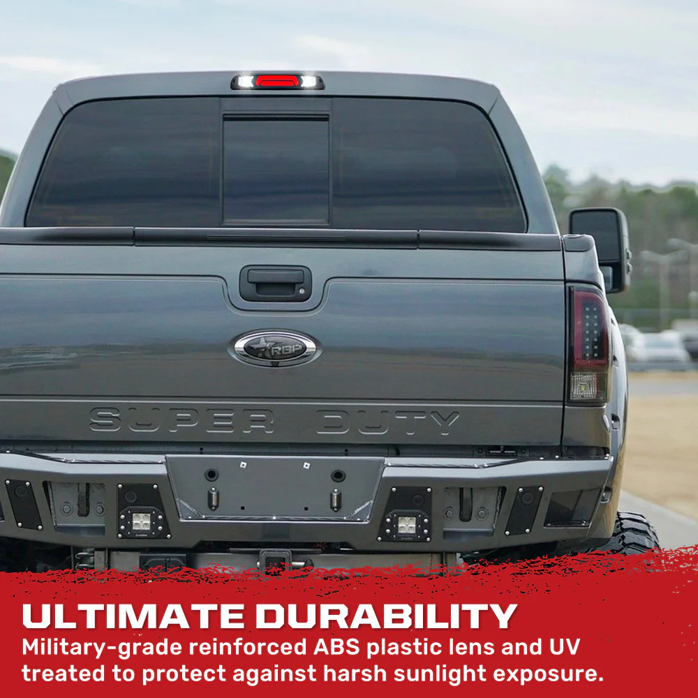 Ford Super Duty 99-16 3rd Brake Light with Ultra High Power CREE XML LEDs with Smoked Lens - Image 6