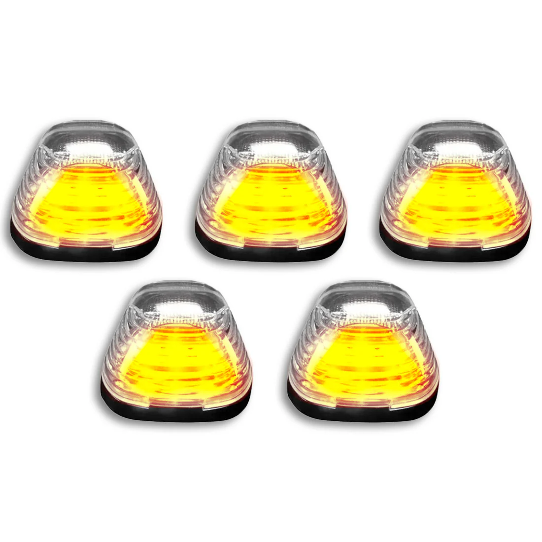 Ford Super Duty 99-16 5-Piece Cab Light Kit Strobe LED in White & Amber - Multiple Lens - Image 28