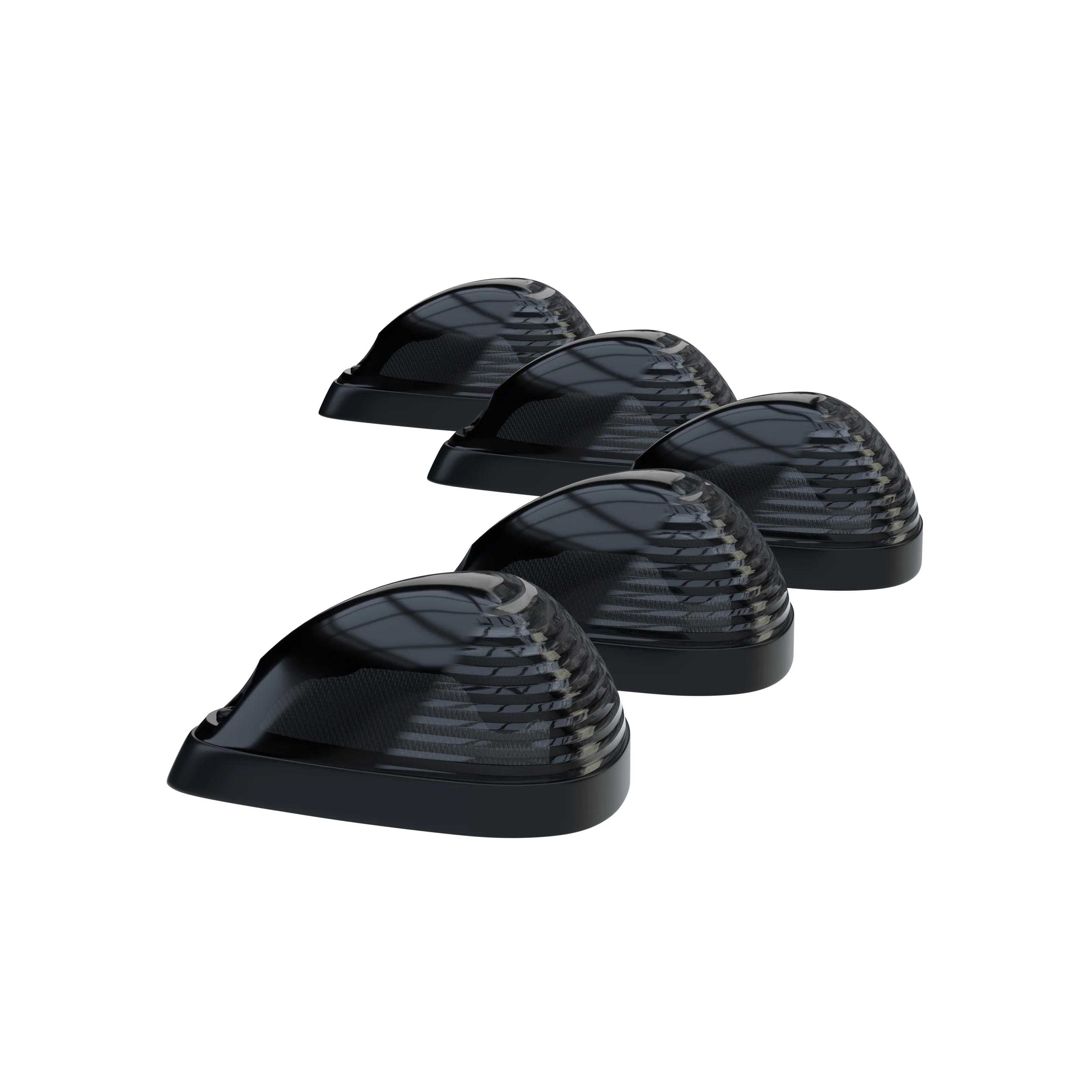 Ford Super Duty 99-16 5-Piece Cab Light Kit Strobe LED in White & Amber - Multiple Lens - Image 4