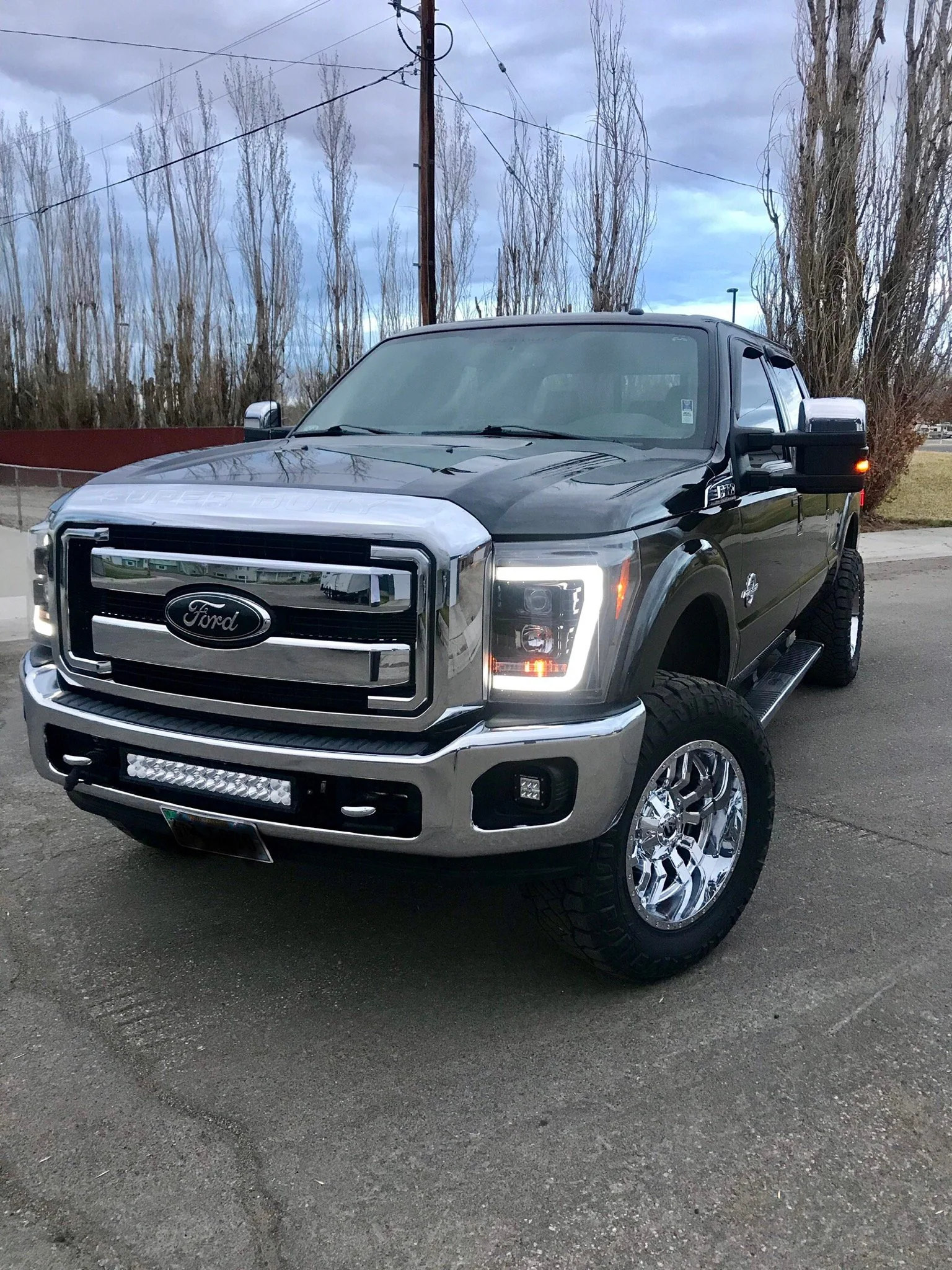 Ford Super Duty 11-16 Projector Headlights OLED Halos, DRL - Multiple Styles - Image 10