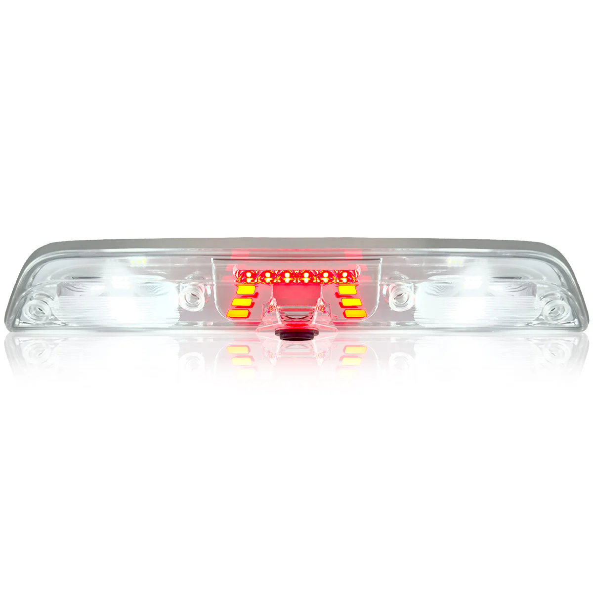 Ford Super Duty F250/350/450/550 17-23 3rd Brake Light - Fits Models with Cargo Bed Camera - CREE XML LEDs in Clear - Image 2