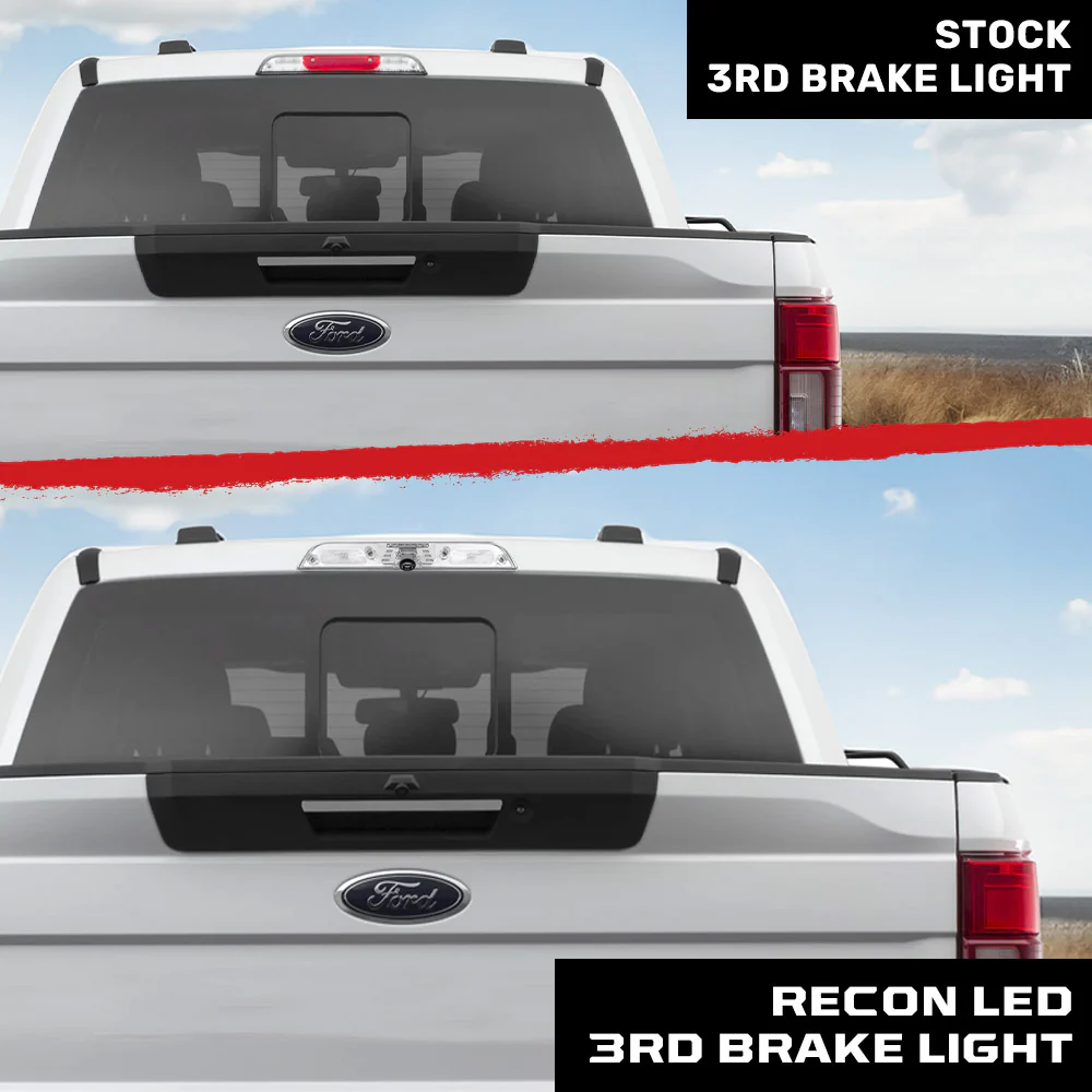 Ford Super Duty F250/350/450/550 17-23 3rd Brake Light - Fits Models with Cargo Bed Camera - CREE XML LEDs in Clear - Image 5