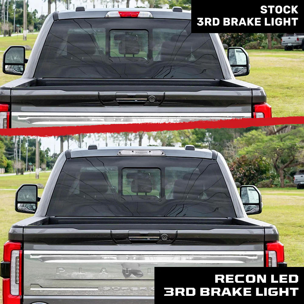 Ford Super Duty F250/350/450/550 17-20 3rd Brake Light Ultra Bright CREE XML LEDs (ATTN: Only Fits Models Without Cargo Bed Camera) - Clear Lens - Image 9