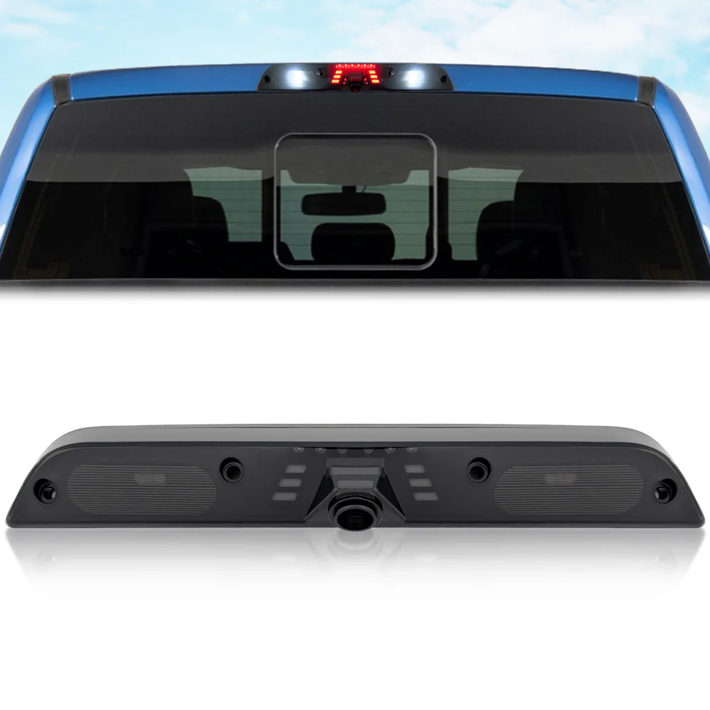 Ford Super Duty F250/350/450/550 17-22 3rd Brake Light - Fits Models with Cargo Bed Camera - CREE XML LEDs in Smoked Lens
