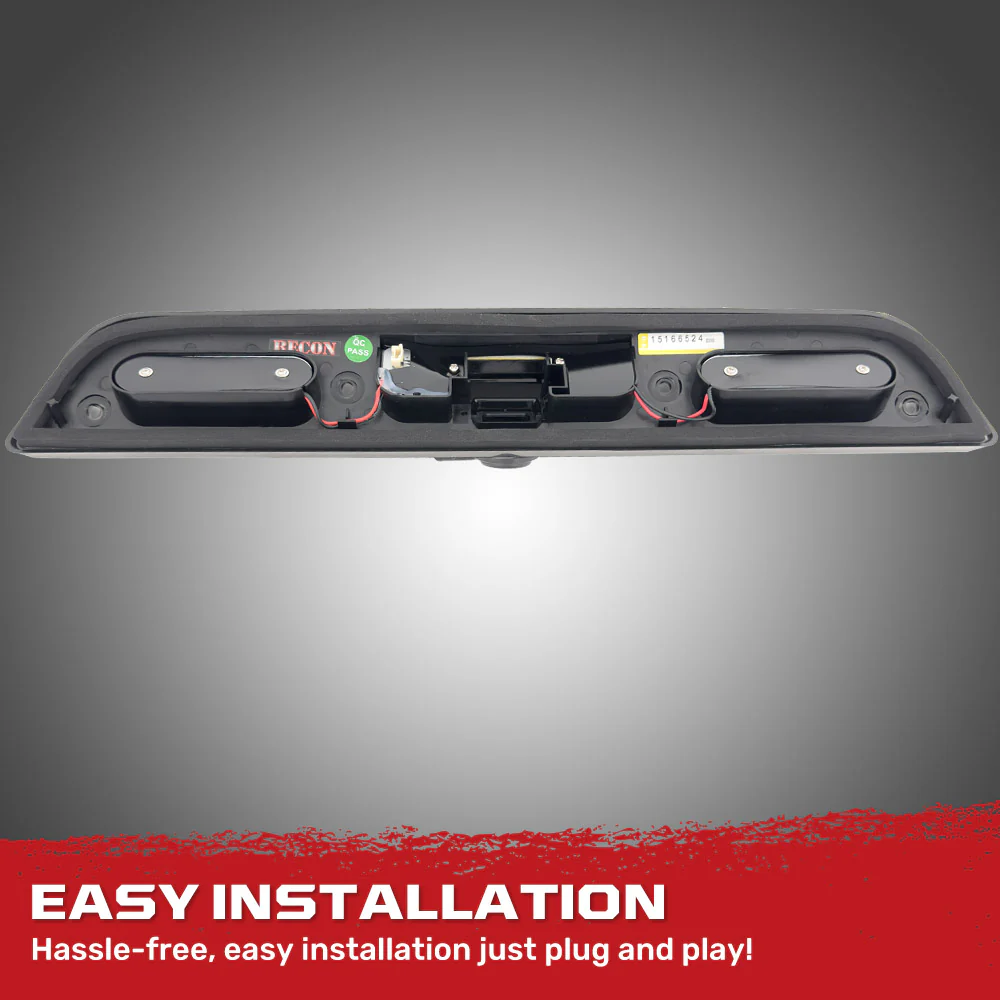 Ford Super Duty F250/350/450/550 17-22 3rd Brake Light - Fits Models with Cargo Bed Camera - CREE XML LEDs in Smoked Lens - Image 10