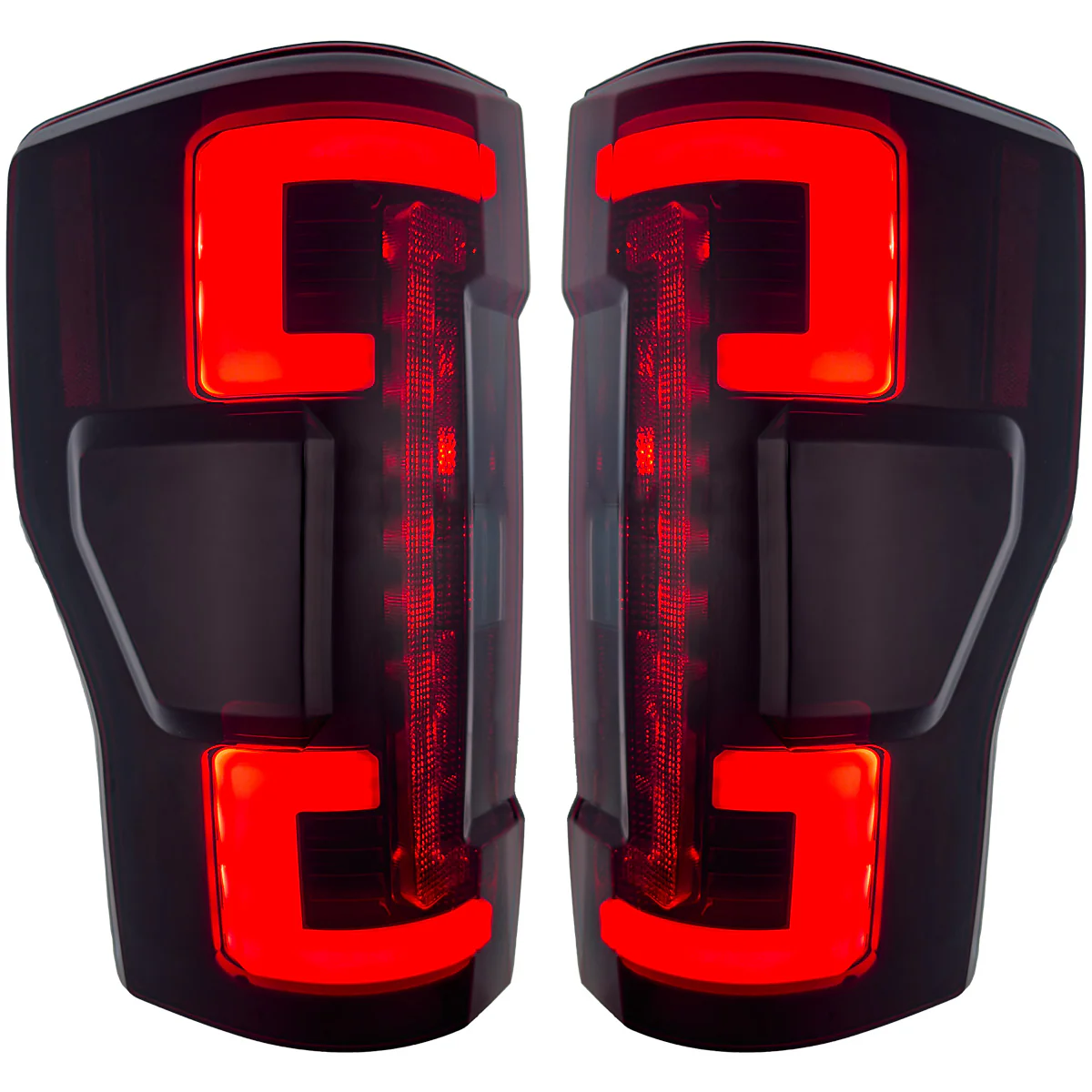 Ford Super Duty 17-19 Ultra Bright OLED Tail Lights (Replaces Factory/OEM Halogen) - Multiple Lens - Image 5