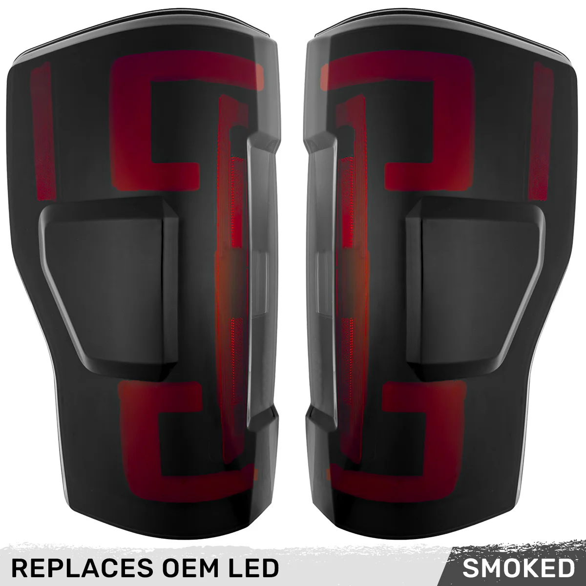 Ford Super Duty 17-19 Ultra Bright OLED Tail Lights (Replaces Factory/OEM LED) - Multiple Lens - Image 3