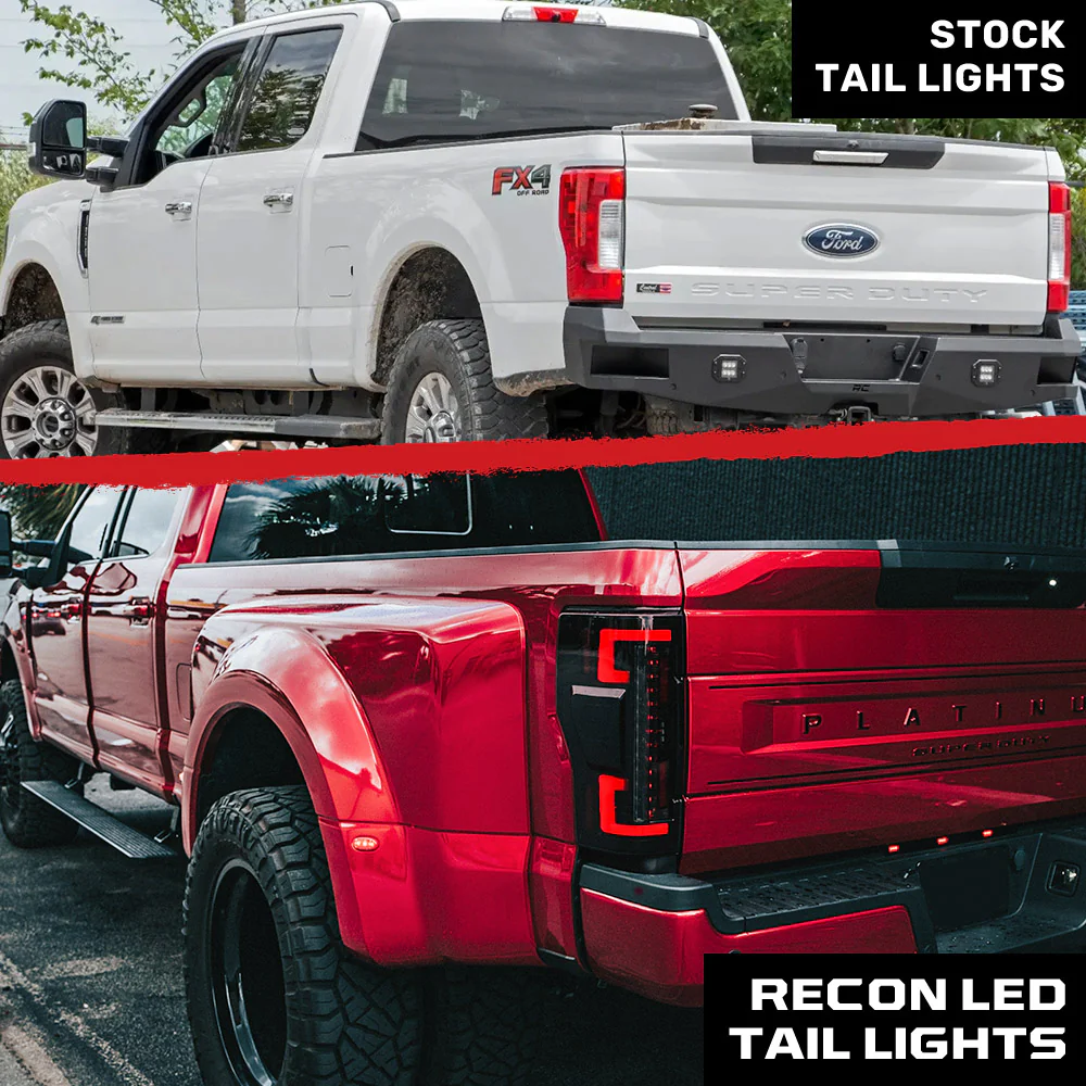 Ford Super Duty 17-19 Ultra Bright OLED Tail Lights (Replaces Factory/OEM LED) - Multiple Lens - Image 60