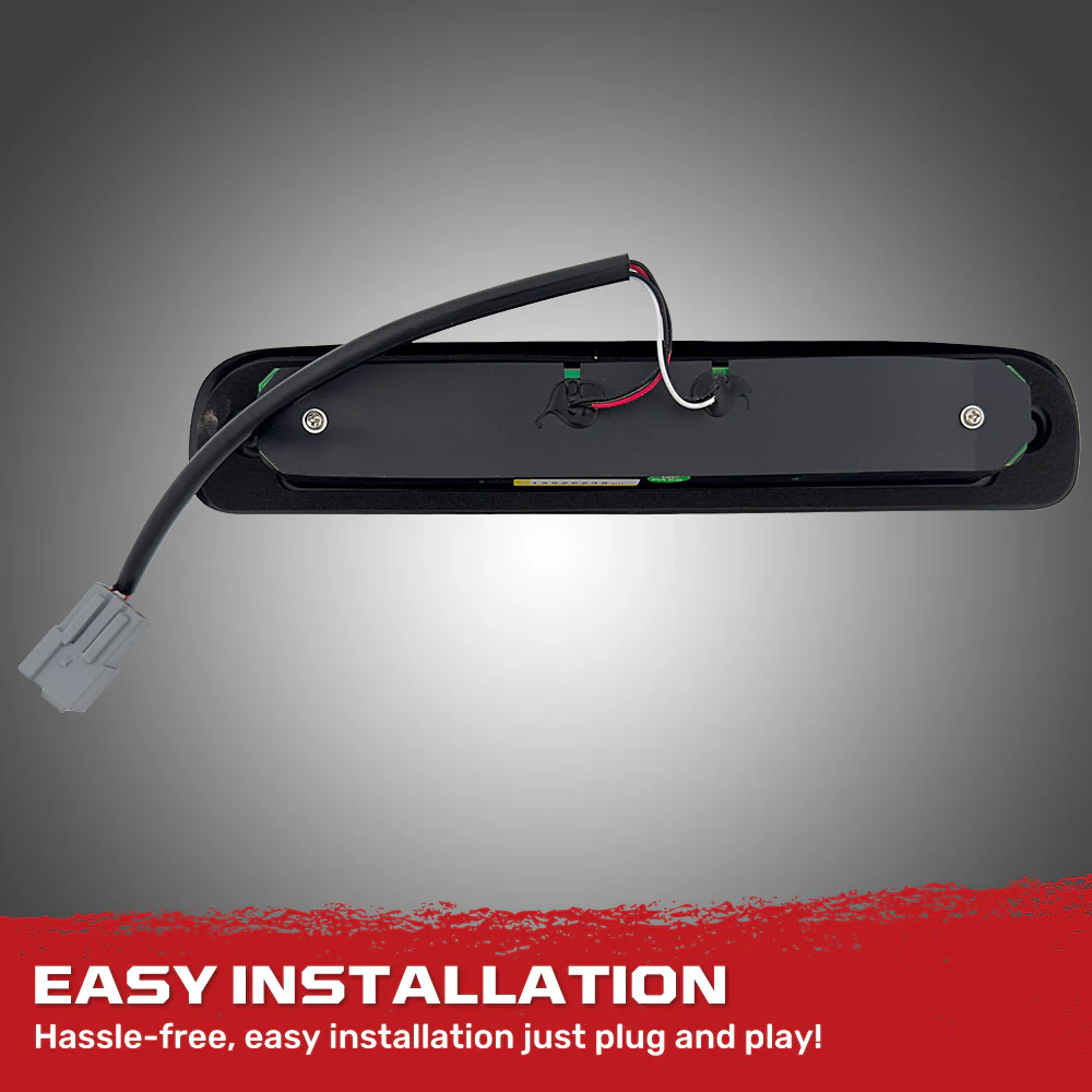 Ford Super Duty 99-16 F250 F350 F450 F550 Ultra Bright LED 3rd Brake Light Kit - Smoked Lens - Image 10
