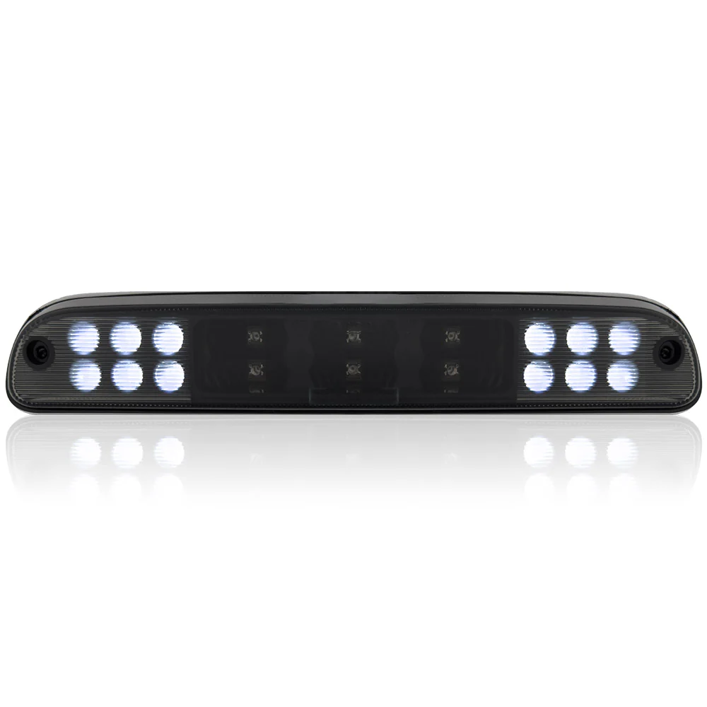 Ford Super Duty 99-16 F250 F350 F450 F550 Ultra Bright LED 3rd Brake Light Kit - Smoked Lens - Image 4