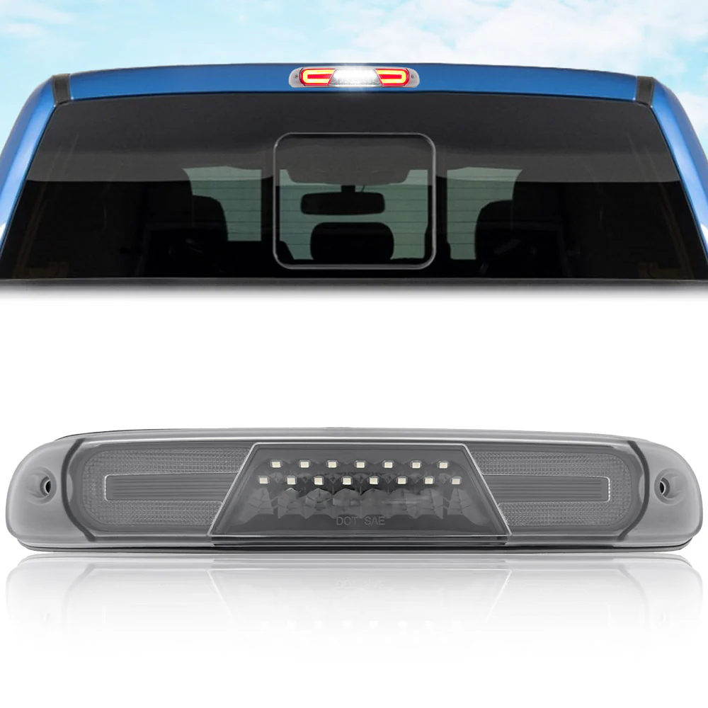 Ford Super Duty 99-16 Ultra Bright LED 3rd Brake Light Kit - Clear Lens