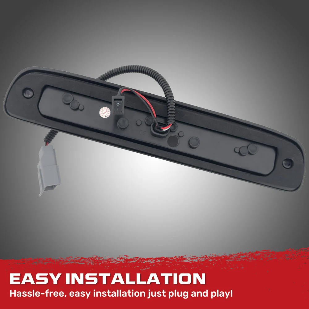 Ford Super Duty 99-16 Ultra Bright LED 3rd Brake Light Kit - Clear Lens - Image 10