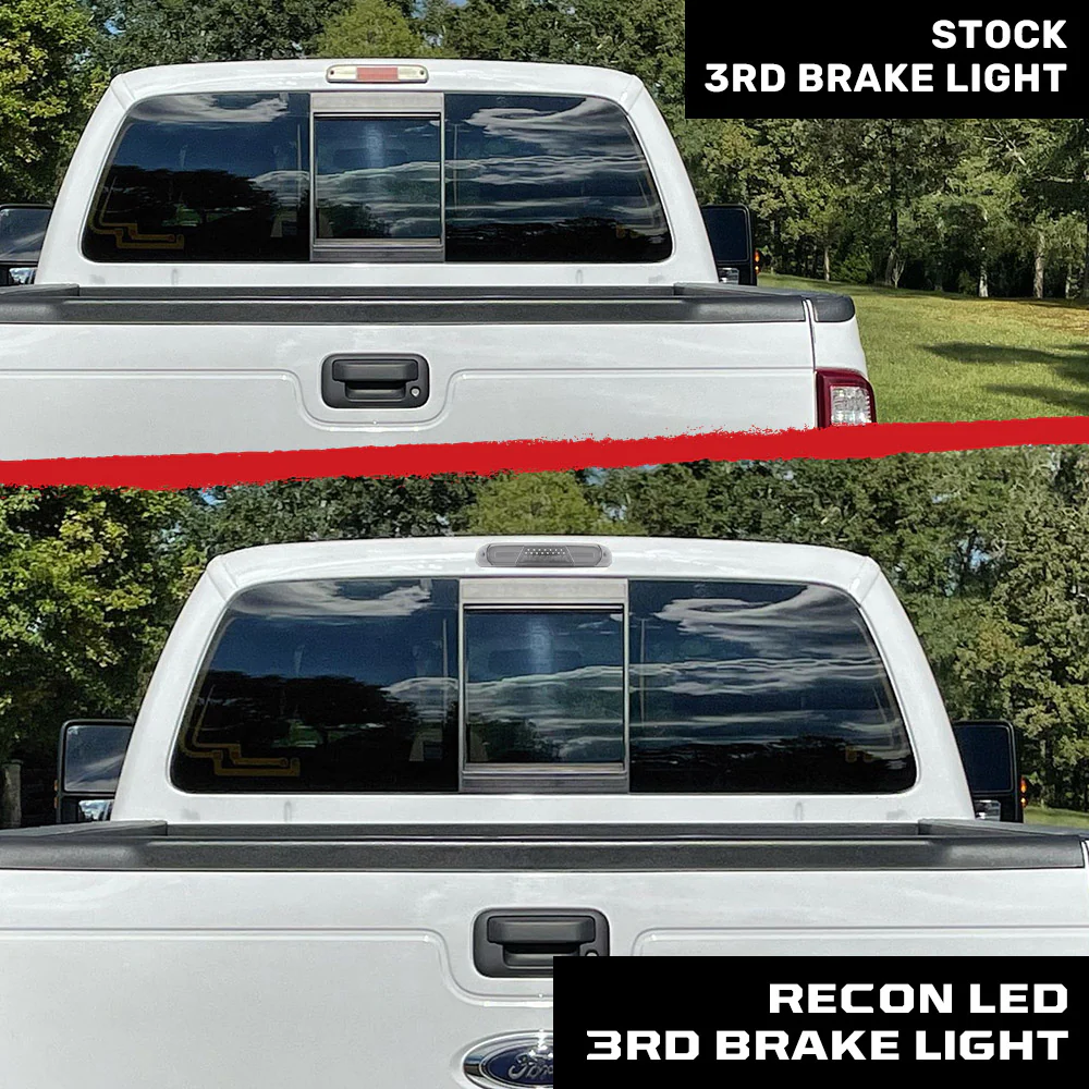 Ford Super Duty 99-16 Ultra Bright LED 3rd Brake Light Kit - Clear Lens - Image 7