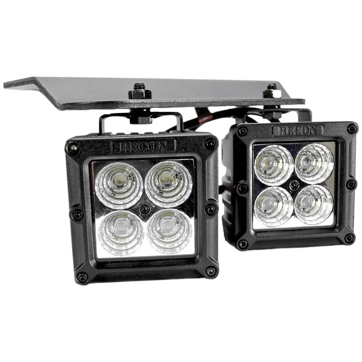 Ford SVT Raptor 10-14 Ultra Bright Dual Beam Spot & Flood LED Driving & Fog Lights 4-Pc Kit - White - Image 5