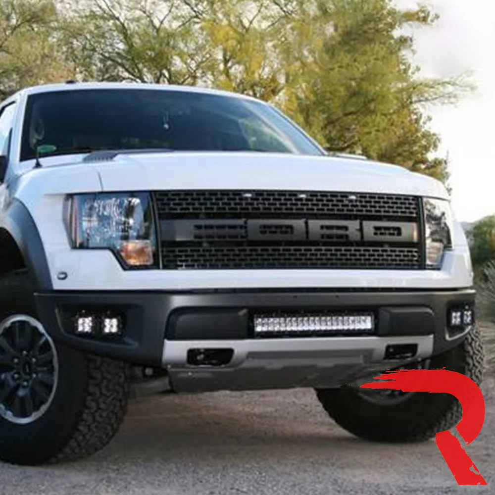 Ford SVT Raptor 10-14 Ultra Bright Dual Beam Spot & Flood LED Driving & Fog Lights 4-Pc Kit - White - Image 7