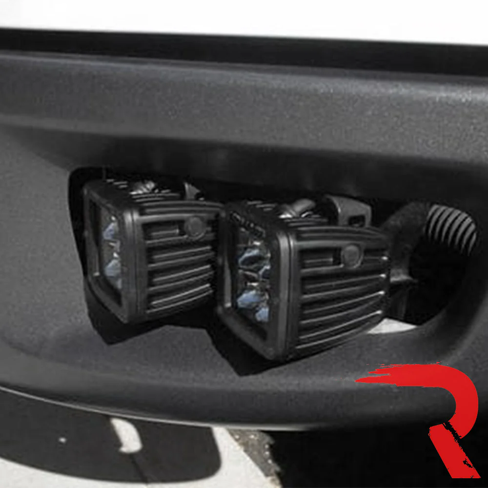 Ford SVT Raptor 10-14 Ultra Bright Dual Beam Spot & Flood LED Driving & Fog Lights 4-Pc Kit - White - Image 9