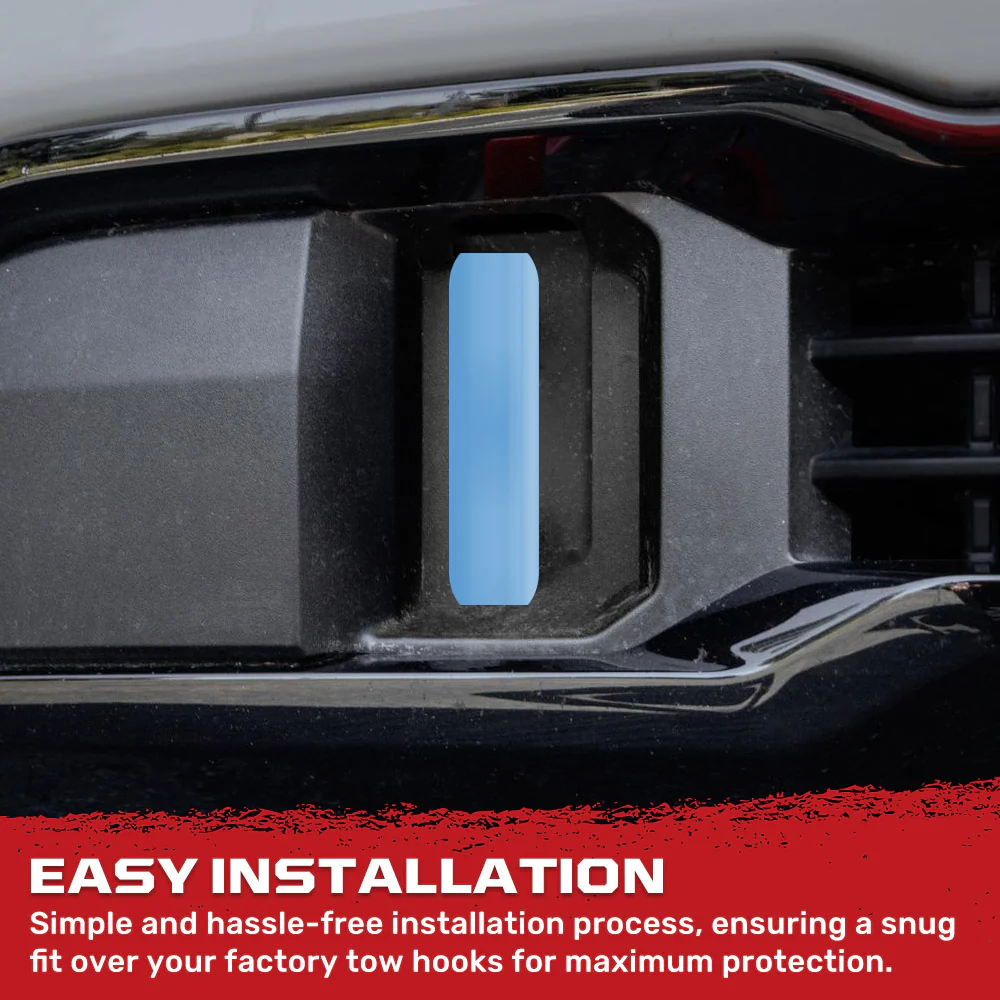 GMC 20-25 Sierra 1500 Tow Hook Covers 2-Piece Set of Silicone Covers Standard & LED Options - Multiple Colors - Image 108