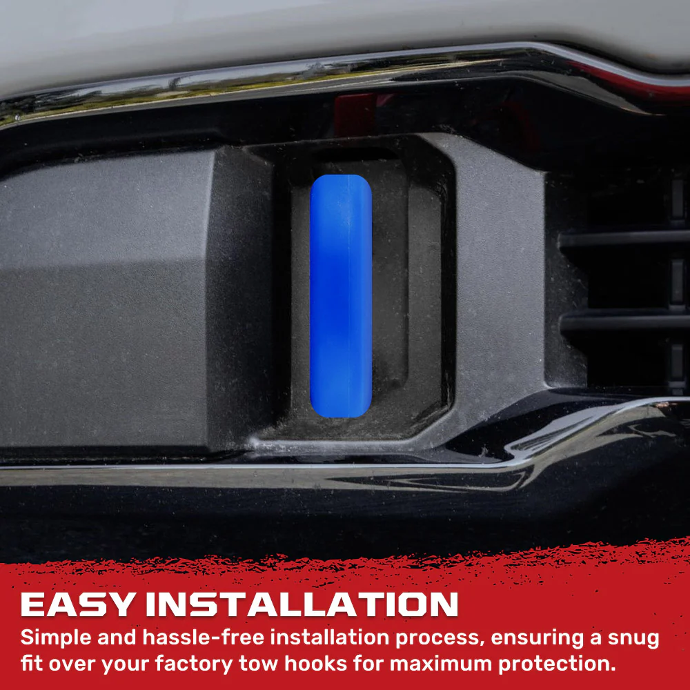 GMC 20-25 Sierra 1500 Tow Hook Covers 2-Piece Set of Silicone Covers Standard & LED Options - Multiple Colors - Image 28