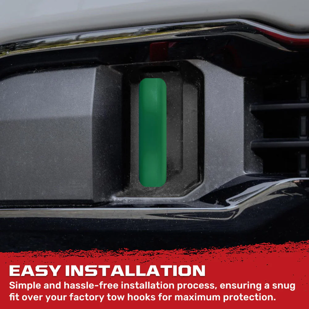 GMC 20-25 Sierra 2500/3500 Tow Hook Covers 2-Piece Set of Silicone Covers Standard & LED Options - Multiple Colors - Image 102