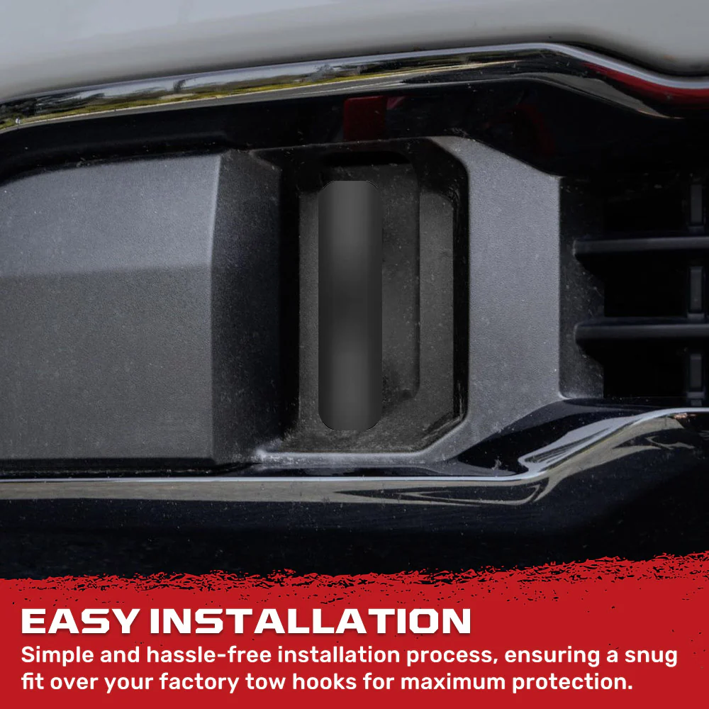 GMC 20-25 Sierra 2500/3500 Tow Hook Covers 2-Piece Set of Silicone Covers Standard & LED Options - Multiple Colors - Image 21