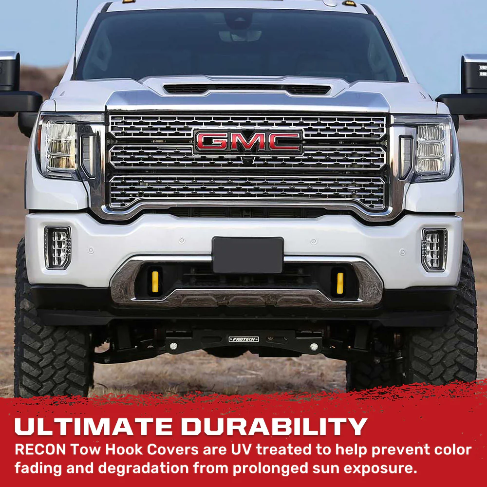 GMC 20-25 Sierra 2500/3500 Tow Hook Covers 2-Piece Set of Silicone Covers Standard & LED Options - Multiple Colors - Image 30