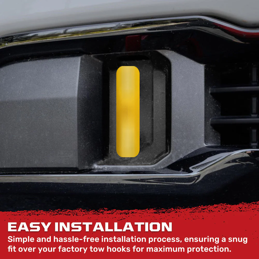 GMC 20-25 Sierra 2500/3500 Tow Hook Covers 2-Piece Set of Silicone Covers Standard & LED Options - Multiple Colors - Image 34