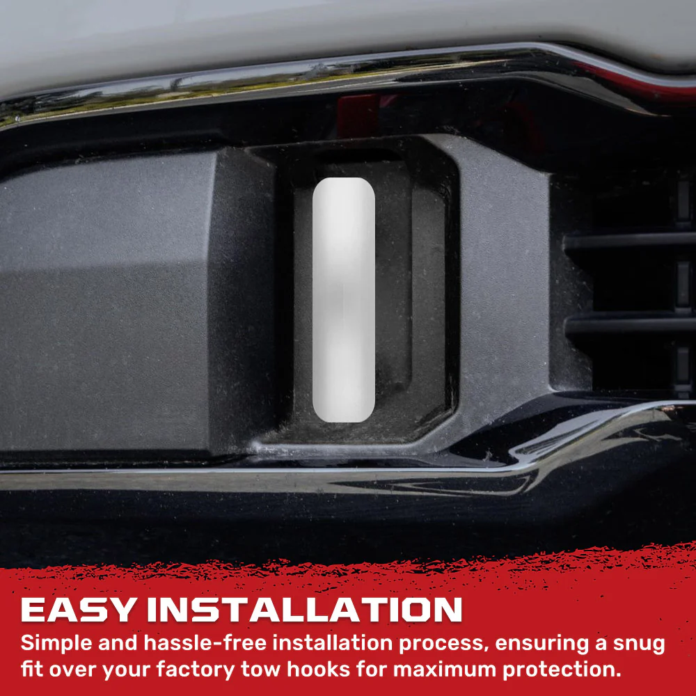 GMC 20-25 Sierra 2500/3500 Tow Hook Covers 2-Piece Set of Silicone Covers Standard & LED Options - Multiple Colors - Image 41