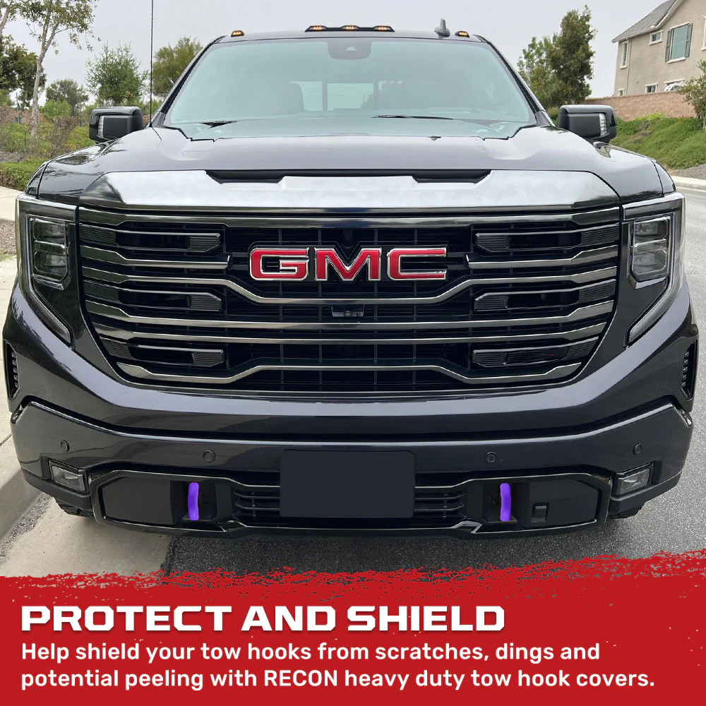 GMC 20-25 Sierra 2500/3500 Tow Hook Covers 2-Piece Set of Silicone Covers Standard & LED Options - Multiple Colors - Image 72