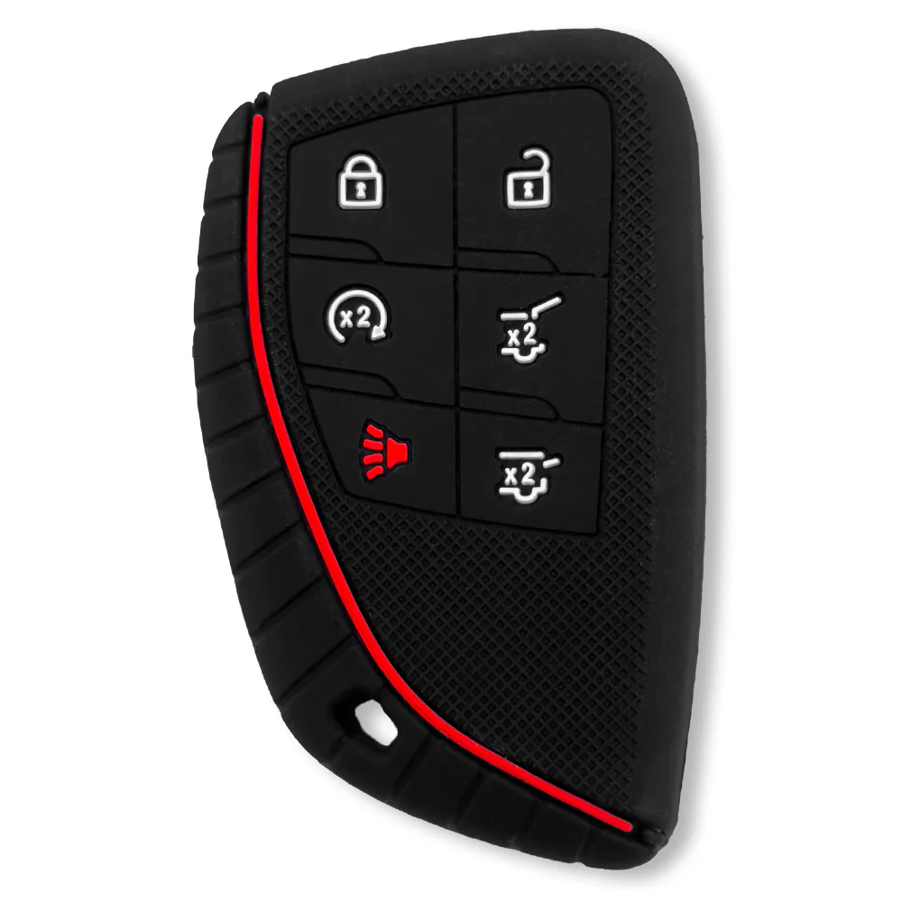 GMC 21-25 Yukon, XL, Denali & 22-25 Hummer EV & Chevy 21-25 Tahoe/Suburban 100% Silicone Rubber Key Fob Cover Premium Quality - Multiple Colors - Image 10