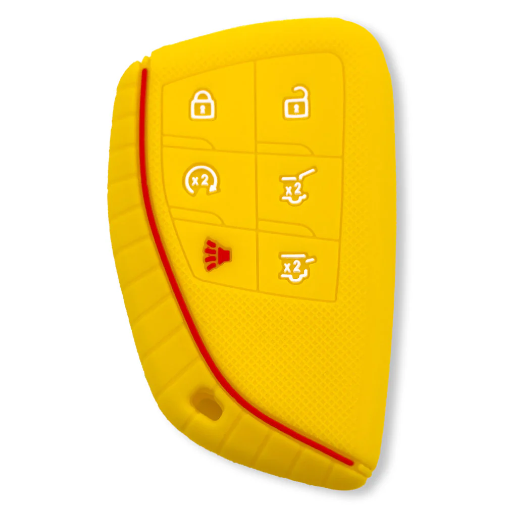 GMC 21-25 Yukon, XL, Denali & 22-25 Hummer EV & Chevy 21-25 Tahoe/Suburban 100% Silicone Rubber Key Fob Cover Premium Quality - Multiple Colors - Image 11