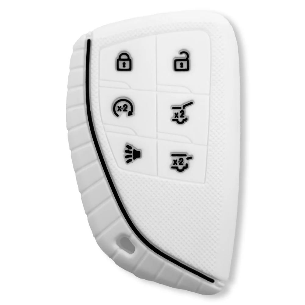 GMC 21-25 Yukon, XL, Denali & 22-25 Hummer EV & Chevy 21-25 Tahoe/Suburban 100% Silicone Rubber Key Fob Cover Premium Quality - Multiple Colors - Image 12