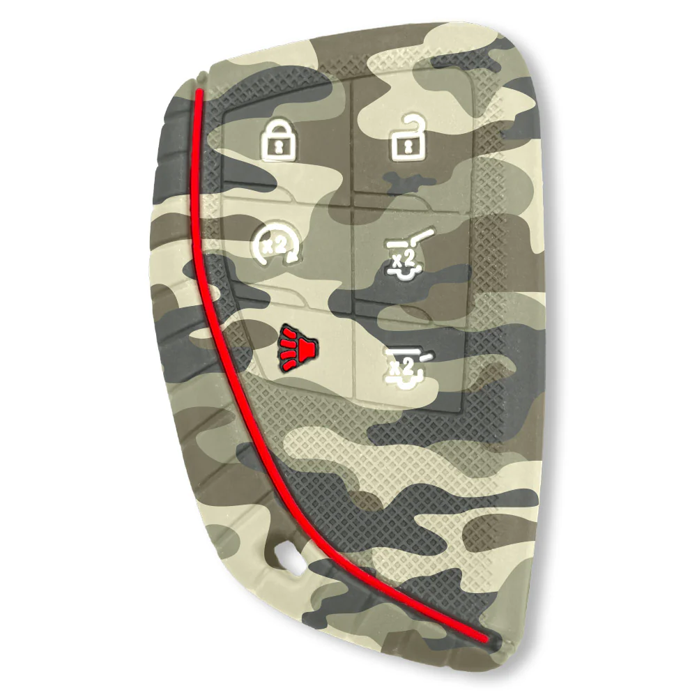 GMC 21-25 Yukon, XL, Denali & 22-25 Hummer EV & Chevy 21-25 Tahoe/Suburban 100% Silicone Rubber Key Fob Cover Premium Quality - Multiple Colors - Image 15
