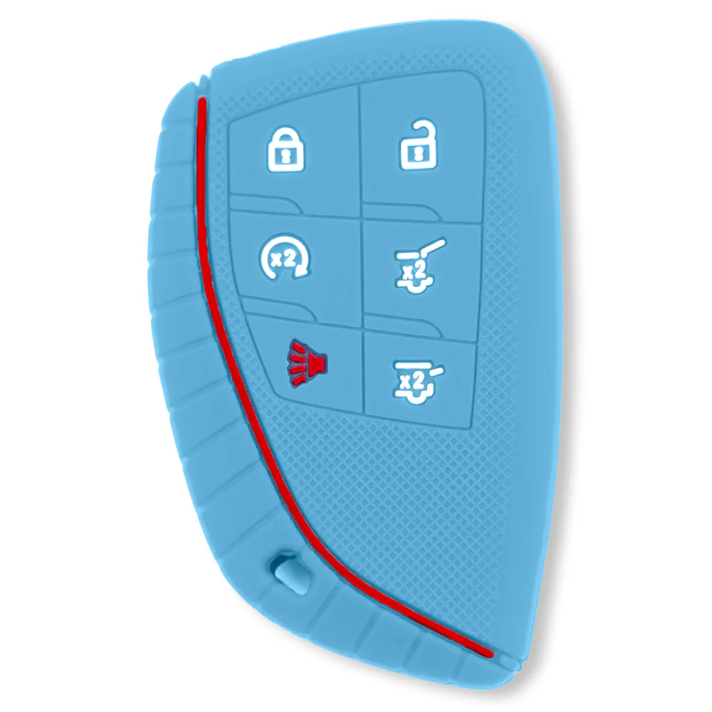 GMC 21-25 Yukon, XL, Denali & 22-25 Hummer EV & Chevy 21-25 Tahoe/Suburban 100% Silicone Rubber Key Fob Cover Premium Quality - Multiple Colors - Image 17